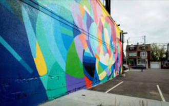 THE REVITALIZATION OF TORONTO’S WEST END GETS A COLORFUL BOOST WITH A HEALING MURAL BY AN ACCLAIMED LOCAL ARTIST FROM PANAMA